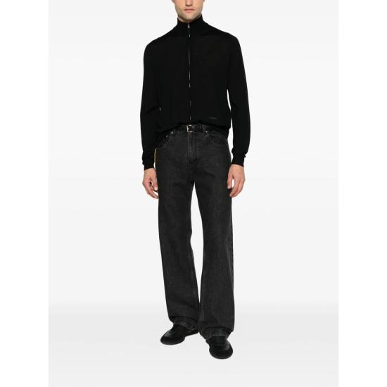 26FW 펜디 집업 니트 B1Q2 FZC187 F0QA1 BLACK - FENDI