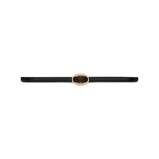 26FW 생로랑 레귤러 벨트 756409 AACJG 1000 BLACK GOLD
