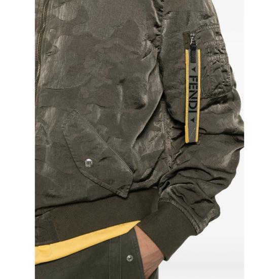 26FW 펜디 봄버 자켓 AME6 FW1492 F0QQ4 GREEN - FENDI