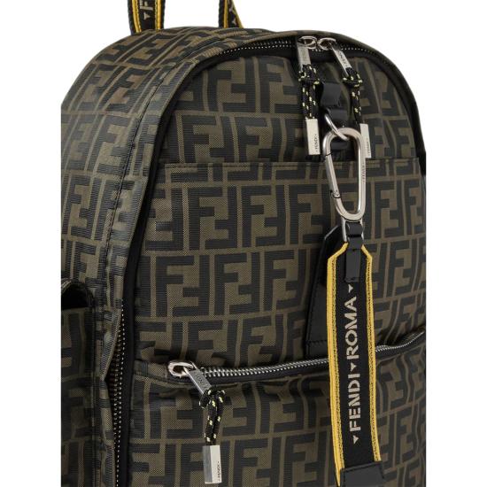 26FW 펜디 백팩 B12N 7VZ096 F1PR4 BROWN BLACK - FENDI