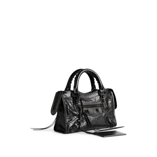 26FW 발렌시아가 르 시티 백 865763 2ACFH 1000 BLACK - BALENCIAGA