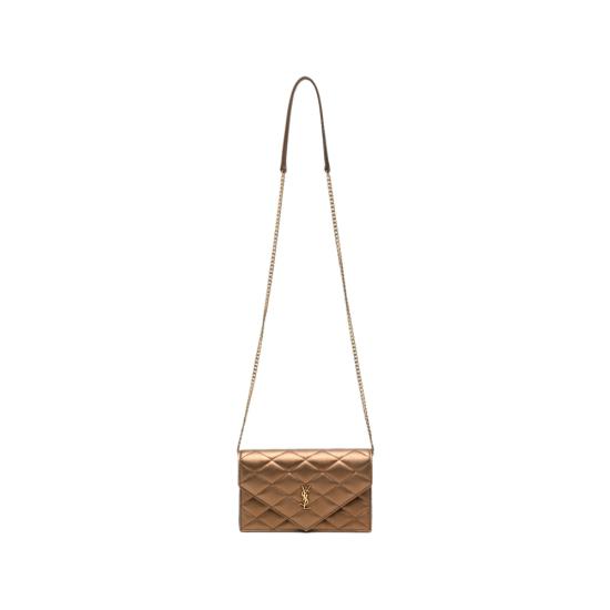 26FW 생로랑 크로스백 871149 AAGX0 8644 BROWN