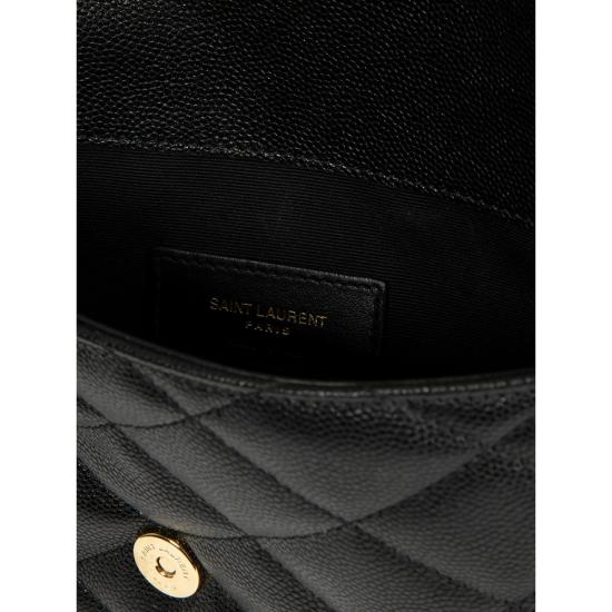 26FW 생로랑 클러치/파우치 869533 AAGOZ 1000 BLACK - SAINT LAURENT