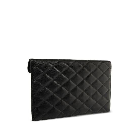 26FW 생로랑 클러치/파우치 869533 AAGOZ 1000 BLACK - SAINT LAURENT