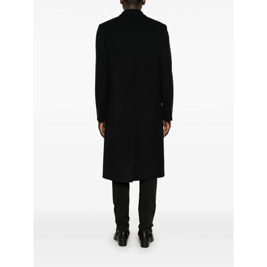 26FW 생로랑 코트 872369 Y1O10 1000 BLACK - SAINT LAURENT