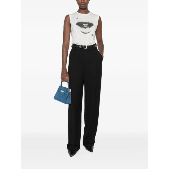 26FW 펜디 민소매 티셔츠 B19Y FS9806 F0QM0 WHITE - FENDI