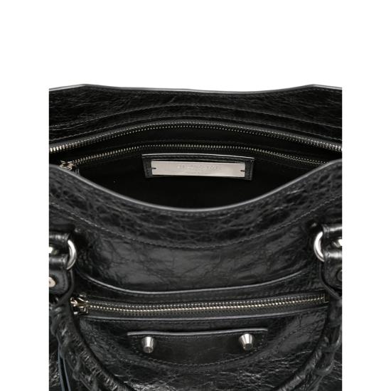 26FW 발렌시아가 르 시티 백 미디엄 865760 2AB4V 1314 SILVER - BALENCIAGA