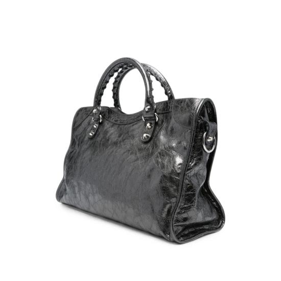 26FW 발렌시아가 르 시티 백 미디엄 865760 2AB4V 1314 SILVER - BALENCIAGA