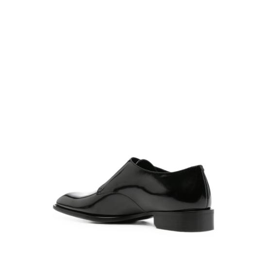 26FW 생로랑 코너 싱글 몽크 스트랩 카프스킨 슈즈 코너 싱글 몽크 스트랩 카프스킨 슈즈 A002D1 AAGZH 1000 BLACK - SAINT LAURENT