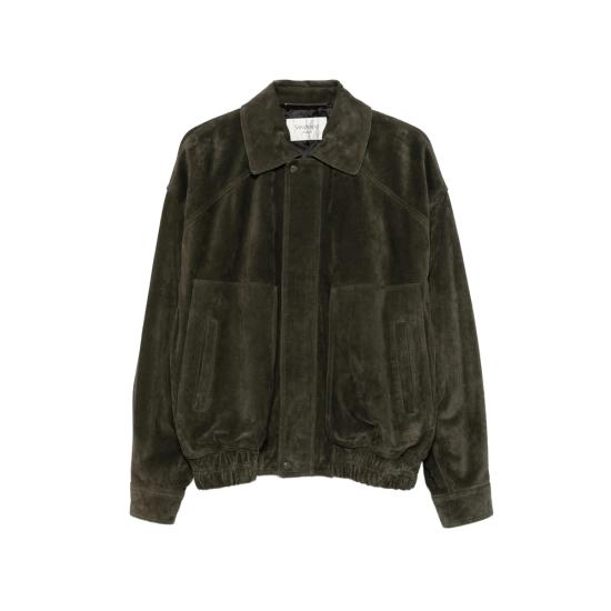 26FW 생로랑 봄버 자켓 856870 YC2AY 3260 GREEN