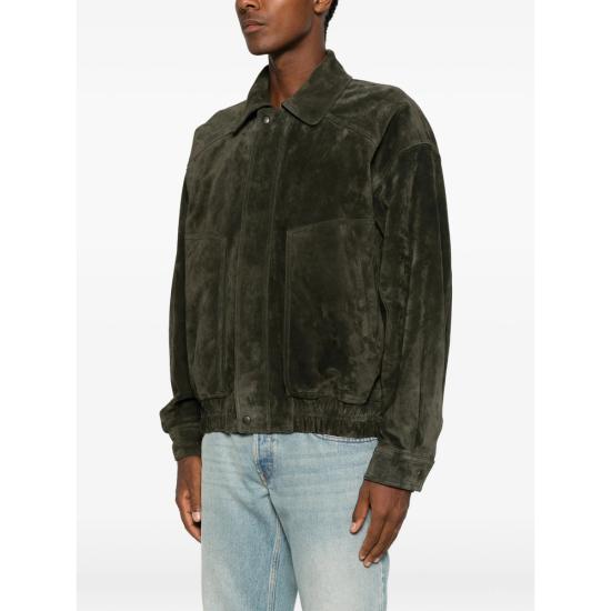 26FW 생로랑 봄버 자켓 856870 YC2AY 3260 GREEN - SAINT LAURENT