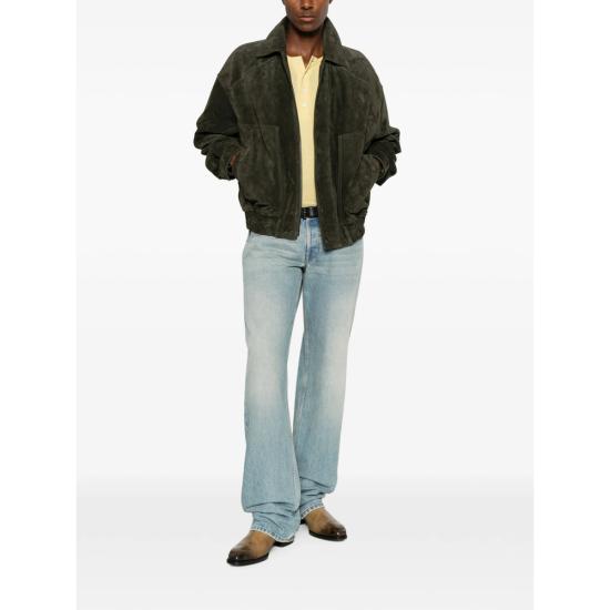 26FW 생로랑 봄버 자켓 856870 YC2AY 3260 GREEN - SAINT LAURENT