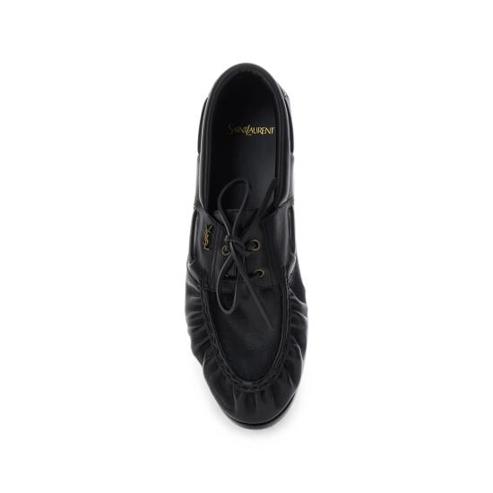 26FW 생로랑 로퍼 A002HL 25VAA 1000 BLACK - SAINT LAURENT