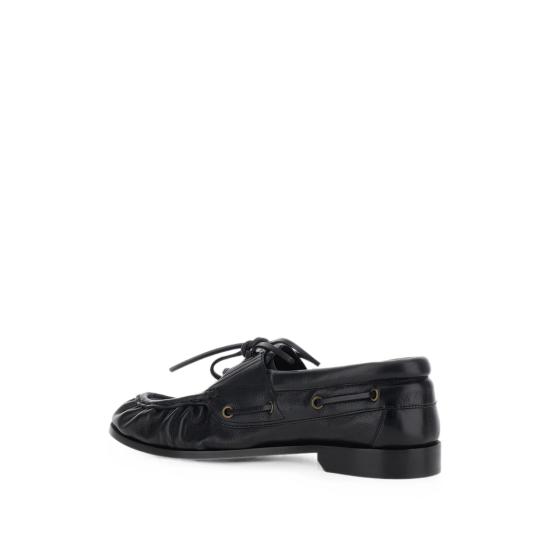 26FW 생로랑 로퍼 A002HL 25VAA 1000 BLACK - SAINT LAURENT