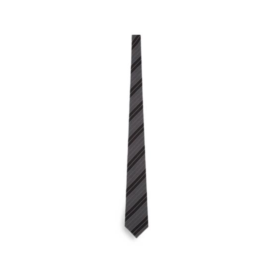 26FW 생로랑 넥타이 824945 3Y002 1063 BLACK GREY