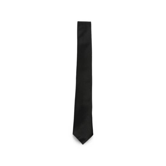 26FW 생로랑 넥타이 821638 3Y011 1000 BLACK