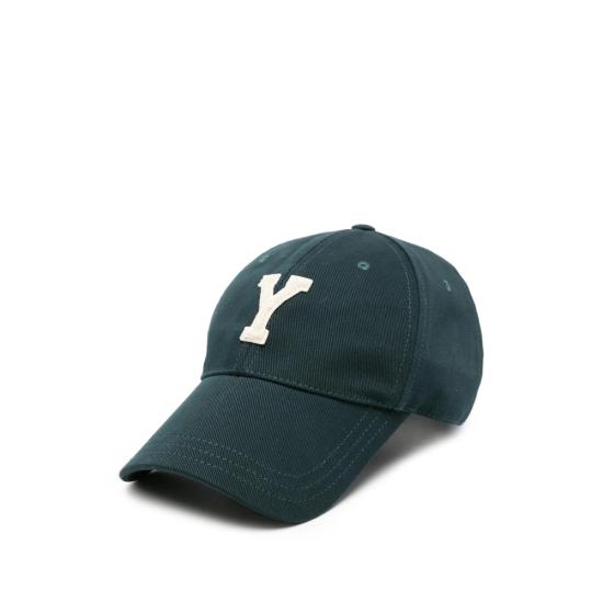 26FW 생로랑 개버딘 Y 바시티 캡 개버딘 Y 바시티 캡 875354 3YU59 3178 GREEN
