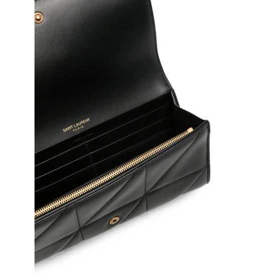 26FW 생로랑 지갑 863360 AAG7X 1000 BLACK - SAINT LAURENT