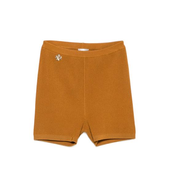 26FW 생로랑 숏팬츠 873968 Y77MA 7629 BROWN