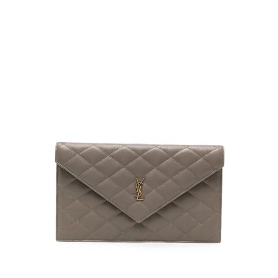 26FW 생로랑 클러치/파우치 869533 AAGOZ 1799 BROWN