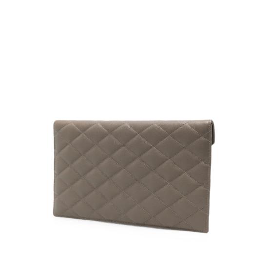 26FW 생로랑 클러치/파우치 869533 AAGOZ 1799 BROWN - SAINT LAURENT