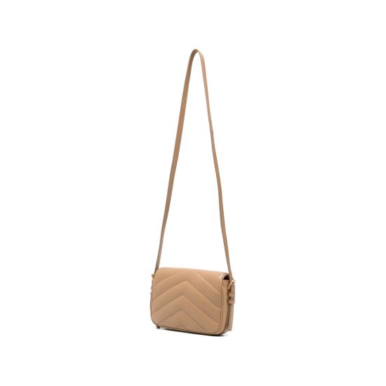 26FW 생로랑 카상드르 루루 토이 퀼팅 양가죽 숄더백 873156 AAEAX 2357 NEUTRALS - SAINT LAURENT