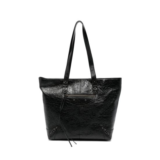 26FW 발렌시아가 르 시티 카바스 백 873174 2ABEK 1000 BLACK