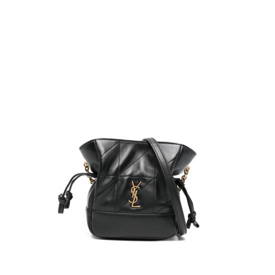26FW 생로랑 램스킨 제이미 미니 숄더 파우치 859174 AAB32 1000 BLACK