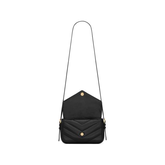 26FW 생로랑 카상드르 루루 토이 퀼팅 양가죽 숄더백 873156 AAEAX 1000 BLACK - SAINT LAURENT