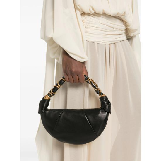 26FW 생로랑 아밀리아 미니 호보백 873871 AACX7 1000 BLACK - SAINT LAURENT