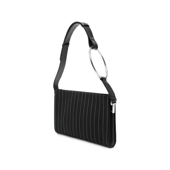 26FW 돈답 클러치/파우치 WB322 XXX ES0080 999 BLACK WHITE - DONDUP