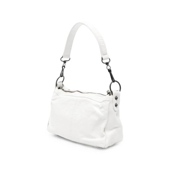 26FW 발렌시아가 르 시티 모토 미니백 866122 2ABEK 9001 WHITE - BALENCIAGA