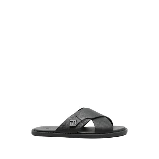 26FW 펜디 뮬/슬리퍼 TDK 7X1932 F0QA1 BLACK