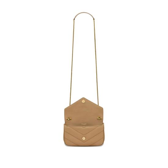 26FW 생로랑 루루 미니 램스킨 821749 AAEAX 2357 NEUTRALS - SAINT LAURENT
