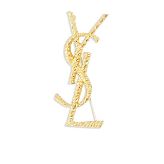 26FW 생로랑 카산드라 브로치 840195 Y1500 8060 GOLD