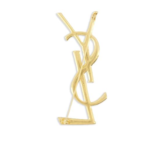 26FW 생로랑 카산드라 브로치 840195 Y1500 8060 GOLD - SAINT LAURENT