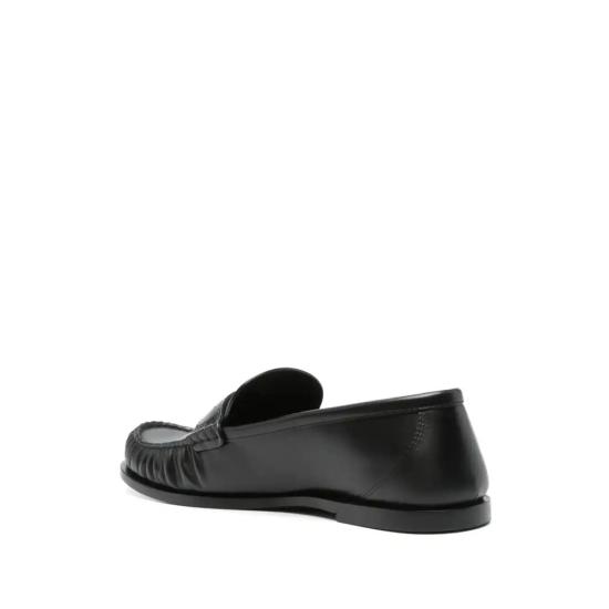 26FW 생로랑 스무스 레더 카산드라 로퍼 820618 AAELH 1000 BLACK - SAINT LAURENT