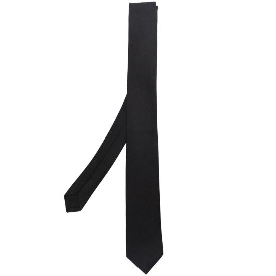26FW 생로랑 넥타이 720095 3Y043 1000 BLACK
