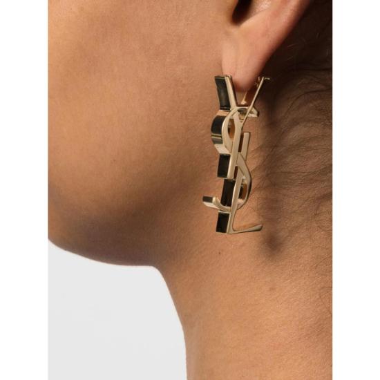 26FW 생로랑 이어링 746670 Y1500 8030 GOLD - SAINT LAURENT