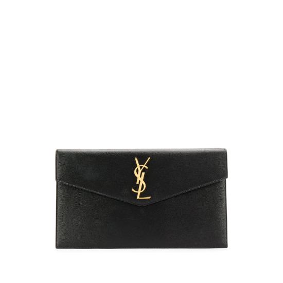 26FW 생로랑 업타운 파우치 클러치백 565739 1GF0J 1000 BLACK