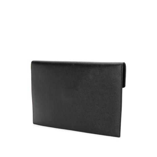26FW 생로랑 업타운 파우치 클러치백 565739 1GF0J 1000 BLACK - SAINT LAURENT
