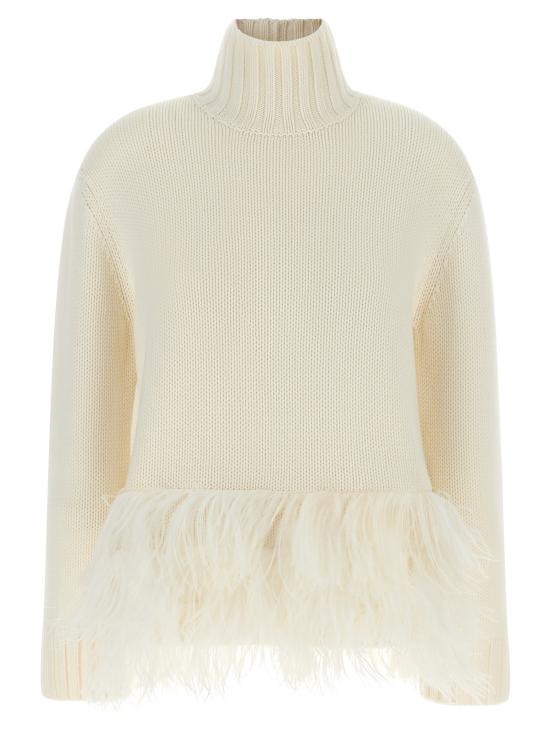 26FW 파비아나 필리피 터틀넥 MAD226F443M43825 White