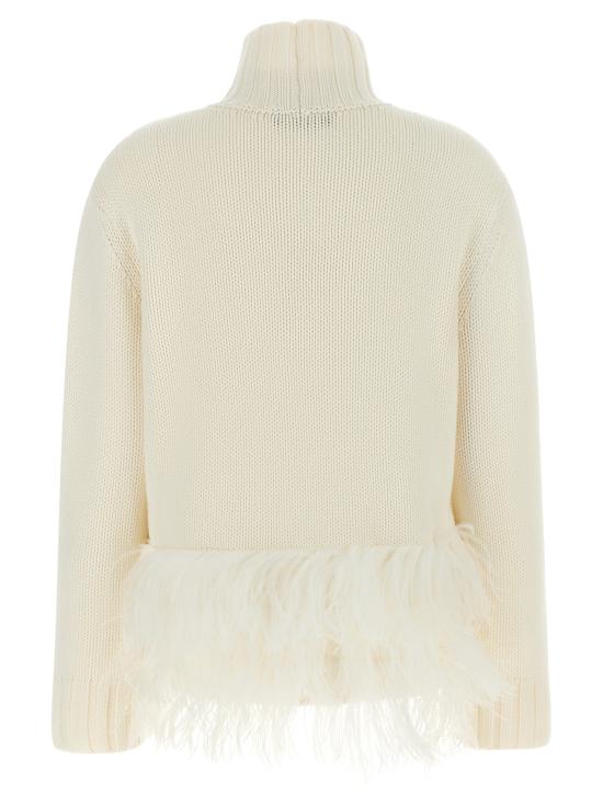 26FW 파비아나 필리피 터틀넥 MAD226F443M43825 White - FABIANA FILIPPI