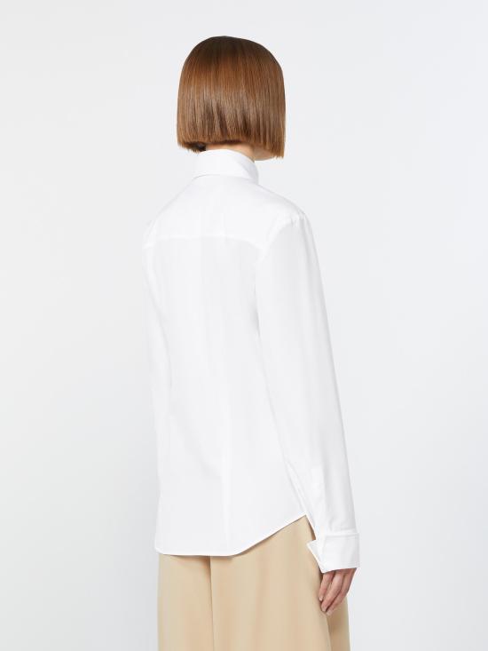 26FW 스포트막스 셔츠 2622196011600 001 BIANCO OTTICO - SPORTMAX
