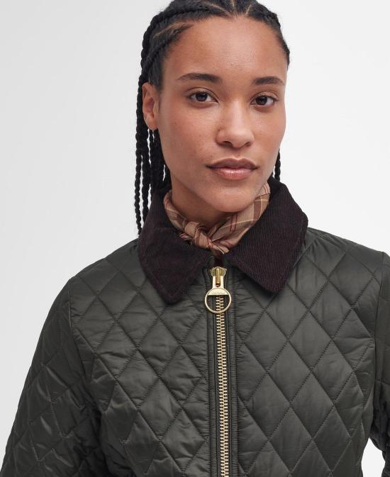 26FW 바버 비드넬 피티드 퀼티드 재킷 LQU1765 LQU SG71 SAGE ANCIENT - BARBOUR