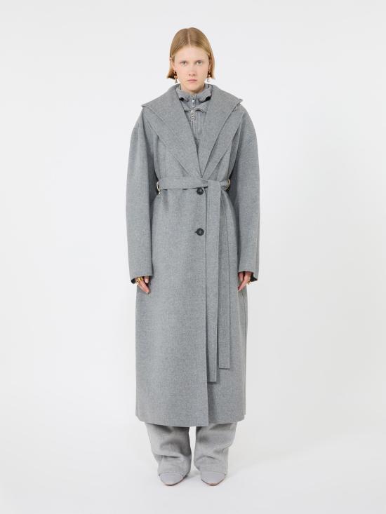 26FW 스포트막스 자켓 2622016012600 022 GRIGIO MEDIO MELANGE