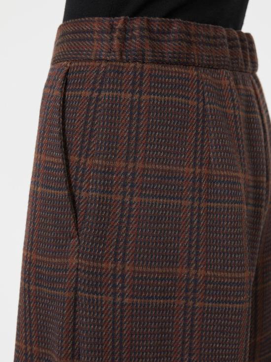 26FW 막스마라 스트레이트 팬츠 2621786012600 001 MARRONE BORDEAUX - MAX MARA