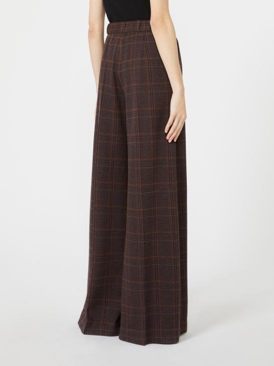 26FW 막스마라 스트레이트 팬츠 2621786012600 001 MARRONE BORDEAUX - MAX MARA