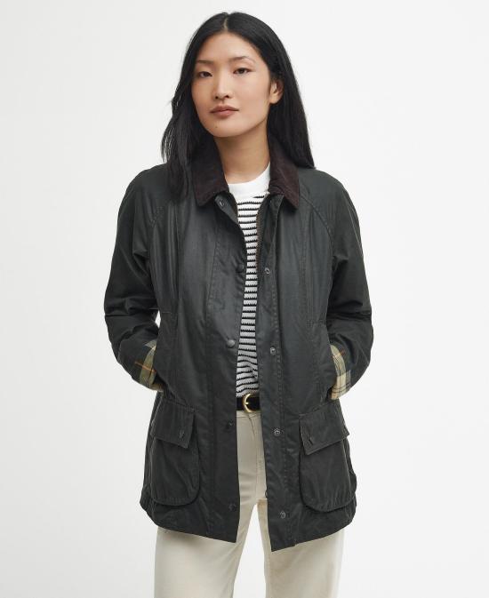 26FW 바버 비드넬 왁스 재킷 LWX0667 LWX SG91 SAGE