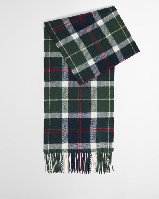 26FW 바버 Galingale 갈링게일 타탄 체크 머플러 USC0300 USC TN98 EVERGREEN TARTAN